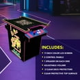 thumbnail image 4 of Arcade1Up Ms.PAC-MAN Arcade Cocktail Table 12 Games in 1 with Light-Up Control Deck, 4 of 10