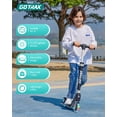 thumbnail image 4 of Gotrax K03 Kids Kick Scooter with 5" LED Light-Up Wheels, Lightweight 4.6 lbs, One-Click Detachable, Adjustable Handlebars, Anti-Slip Deck, Supports Up to 110 lbs, Ages 3+, 4 of 8