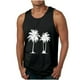 thumbnail image 1 of Camisetas de Tanque de los Hombres Tanque de los Hombres Incolor Gradiente de Impresión Cuello Redondo Correa Delgada Fuga Atrás Regular Casual Deportes Blusas de Tanque, 1 of 5