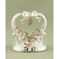thumbnail image 2 of Hortense B. Hewitt Hortense B Hewitt 50th Anniversary Porcelain Cake Top, gold, 2 of 4