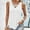 White, variant on ITSAME Tank Tops for Womens, Solid Color Criss Cross V-Neck Sleeveless Summer Basic Loose Blouse Black 2XL