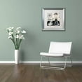 thumbnail image 3 of Trademark Fine Art "Fifties Kitchen IV" Canvas Art by Color Bakery White Matte, Silver Frame, 3 of 4