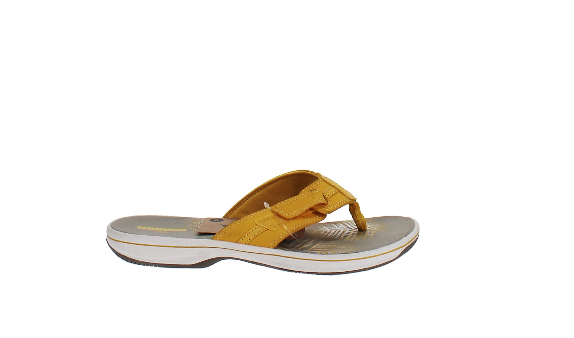 Clarks Yellow Flip Flops 2025
