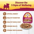 thumbnail image 2 of Wellness Petite Entrées Mini Fillets Grain Free Natural Wet Small Breed Dog Food, Roasted Beef, Carrots & Red Peppers, 3-Ounce Cup (Pack of 24), 2 of 7