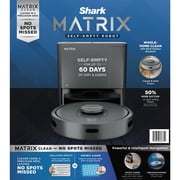 Shark Matrix Robot Vacuum, Self-Emptying 60-Day Base, Pet Friendly, Matrix Clean, RV2300AE