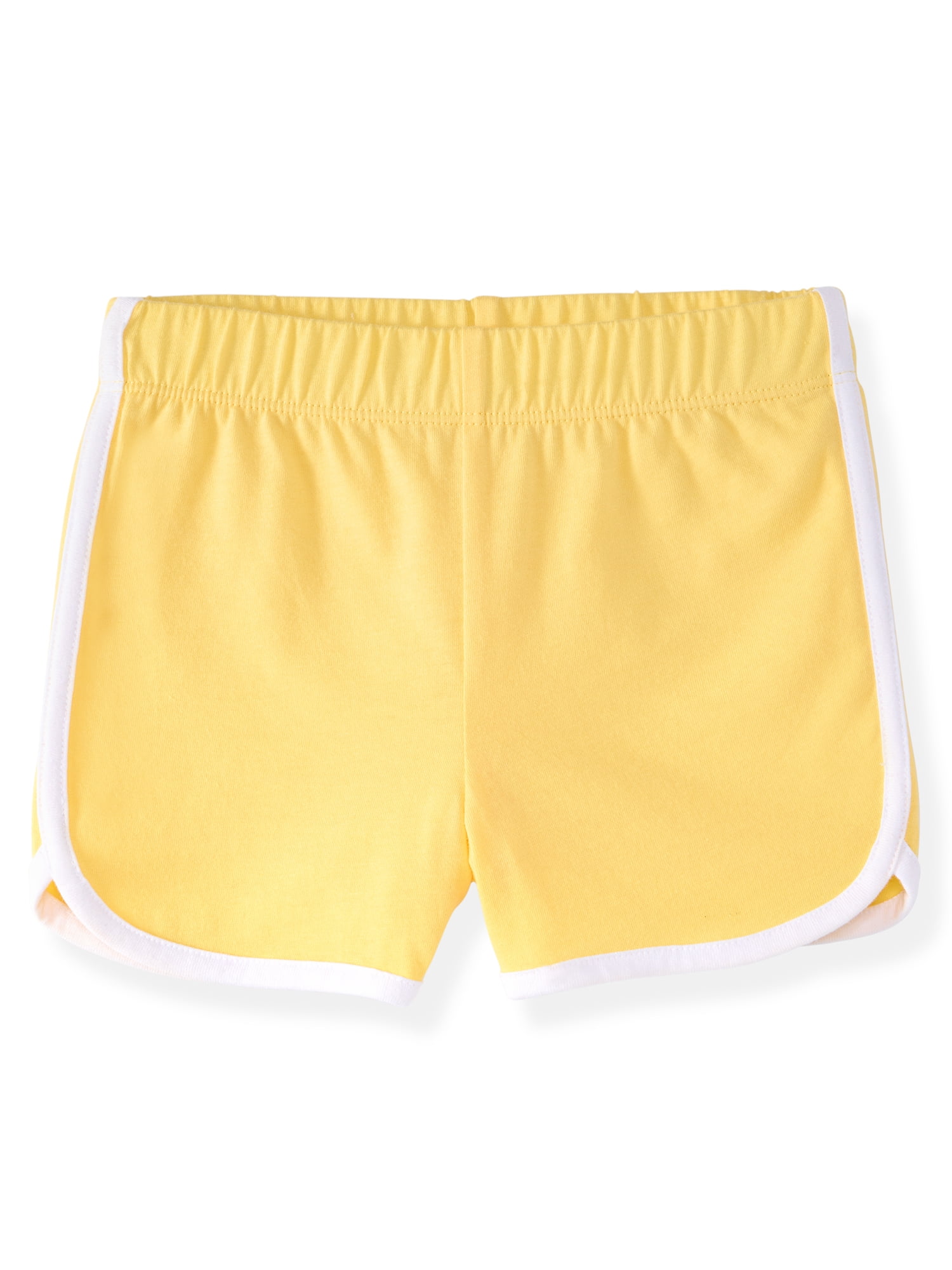 Garanimals Newborn, Baby & Toddler Girl Cotton Pull-On Dolphin Shorts, 3-Pack, Sizes 0-6T