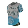 thumbnail image 3 of 'Beach Vibes Only' Women's Cut & Sew Tee (AOP), 3 of 6