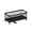 BLK, variant on SunnyPoint Never Rust Aluminum Utensil, Sink Cleaning Tools Holder for Kitchen Sink with Drain Board; Dish Wand, Sponge, Soap Dispenser, Utensil Organizer Caddy (BLK)