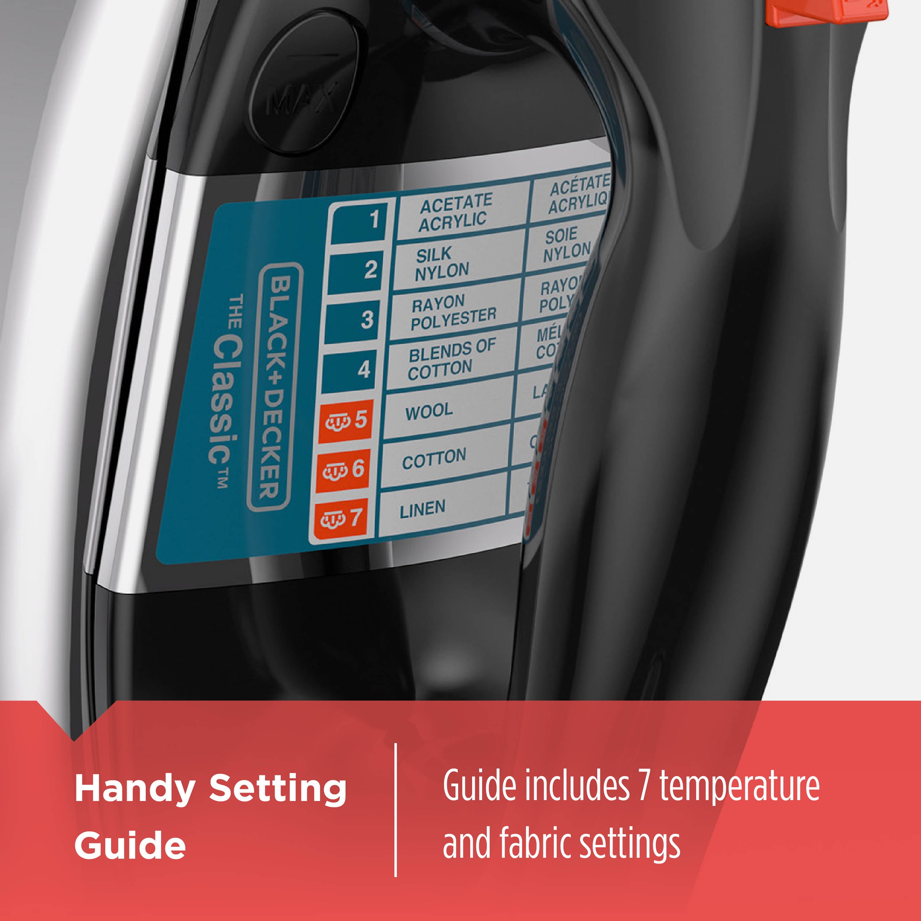 Black & decker the classic f67e steam iron deals