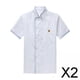 thumbnail image 1 of Chaquetas de chef,Chaquetas de chef de verano de manga corta transpirables,Servicio de alimentos Ropa de trabajo Uniforme Abrigo Cocina,Algodón absorbente de sudor para trabajo en la, 1 of 8