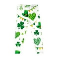 thumbnail image 6 of Cowsor Girls St Patrick's Day Printed Leggings Soft Stretch Comfortable Casual Pants For Daily Outdoor Wear, 6 of 7