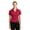 Red, variant on Sport-Tek Ladies Dri-Mesh V-Neck Polo