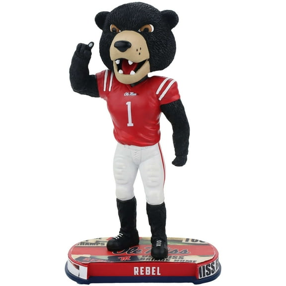 Ole Miss Rebels Mascot Headline Bobblehead