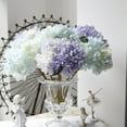 thumbnail image 3 of Artificial Hydrangea Flower For Wedding Table Centerpieces Vase Arrangements, 3 of 19