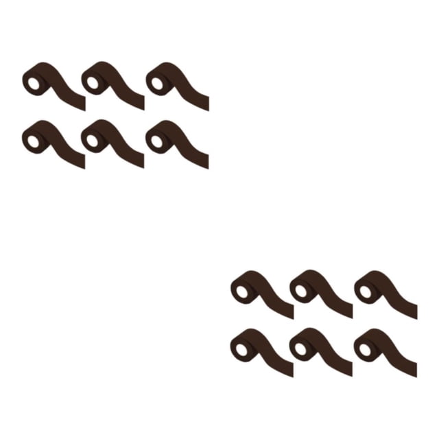Eigraketly Cinta elegante de 6 rollos para recuperación atlética y parche muscular de protección de tobillos de amplia aplicación marrón marron oscuro 3.8 cm * 5m 2piezas