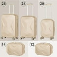 thumbnail image 3 of HIKOLAYAE Upright Luggage with 8-Wheel Spinner, 5 Piece - TSA Compliant, 3 of 8