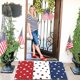 thumbnail image 5 of USA Flag Welcome Entry Mat Easy To Clean Front Porch Welcome Mats For Outdoor And Indoor Uses, 5 of 6