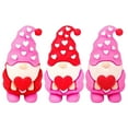 thumbnail image 5 of 5/25/50/100pcs Valentine's Day mini Gnomes Figurines Statue Gifts for Anniversary Wedding Party Valentine Tiered Tray Table Display Cake Decor, 5 of 9