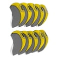 thumbnail image 3 of de hierro para palos de neopreno, para zurdos/diestros Amarillo shamjiam Cubierta de cabeza de Golf Iron Club, 3 of 6