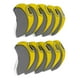 thumbnail image 3 of fundas de neopreno transparentes para cabeza de palo de golf, para palos de hierro y putter. Amarillo, 3 of 6