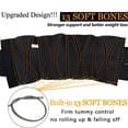 thumbnail image 5 of Women's Hot Sauna Workout Waist Trainer Corset Trimmer Belt Sweat Slimming Body Shaper, 5 of 6