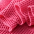 thumbnail image 5 of Womens Sweaters Long Sleeve Ribbed Knit Shirts Lightweight Loose Fit Tunic Tops Fall Outfits 2026 V Neck Soft Knit Pullover Tops Dressy Casual Blouses Soft Cozy Going Out Tops(Pink,M), 5 of 8