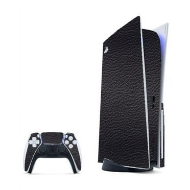 PlayStation 5 BLACK LEATHER Console Skin