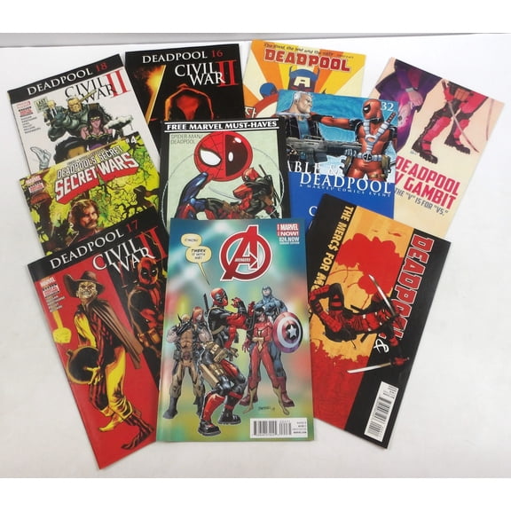 Deadpool Value Bundle - 10-Pack of Comic Books - Marvel Comics