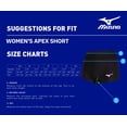 thumbnail image 2 of Mizuno Short de Volleyball pour Femmes Apex 2.5 Pouces Entrejambe (m), 2 of 6