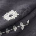 thumbnail image 3 of Foulard en Lin Femme Coton Longue Brodée Mode Unie et Fine, 3 of 5