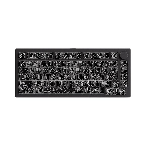 Teclado MONSGEEK M1 V5 mecánico de aluminio 75% con perilla RGB