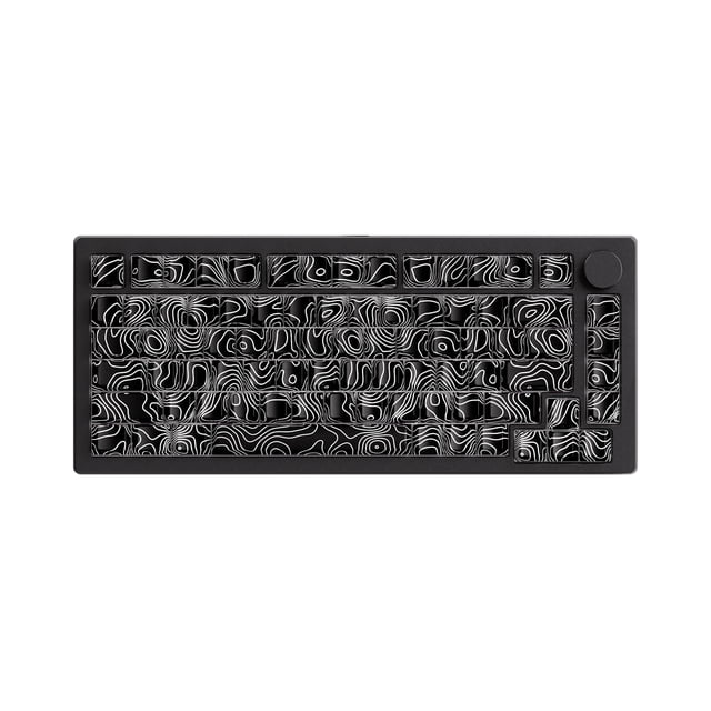 Teclado MONSGEEK M1 V5 mecánico de aluminio 75% con perilla RGB