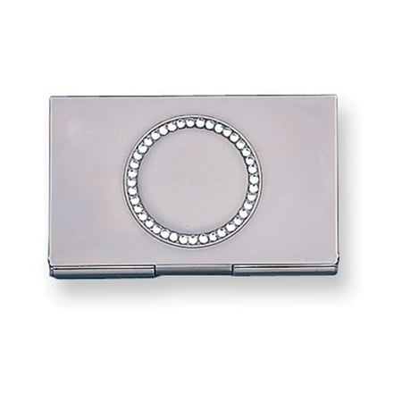 Nickel-plated Business Card Holder