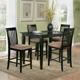 thumbnail image 1 of Atlantic Furniture Montego Bay 5 Piece Pub Height Dining Set-Espresso, 1 of 4
