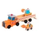 thumbnail image 3 of Juguete transportador de coches de madera Camión de madera Coche de juguete de madera Vehículos de juguete Juguete de madera para niños, niños a, 3 of 9
