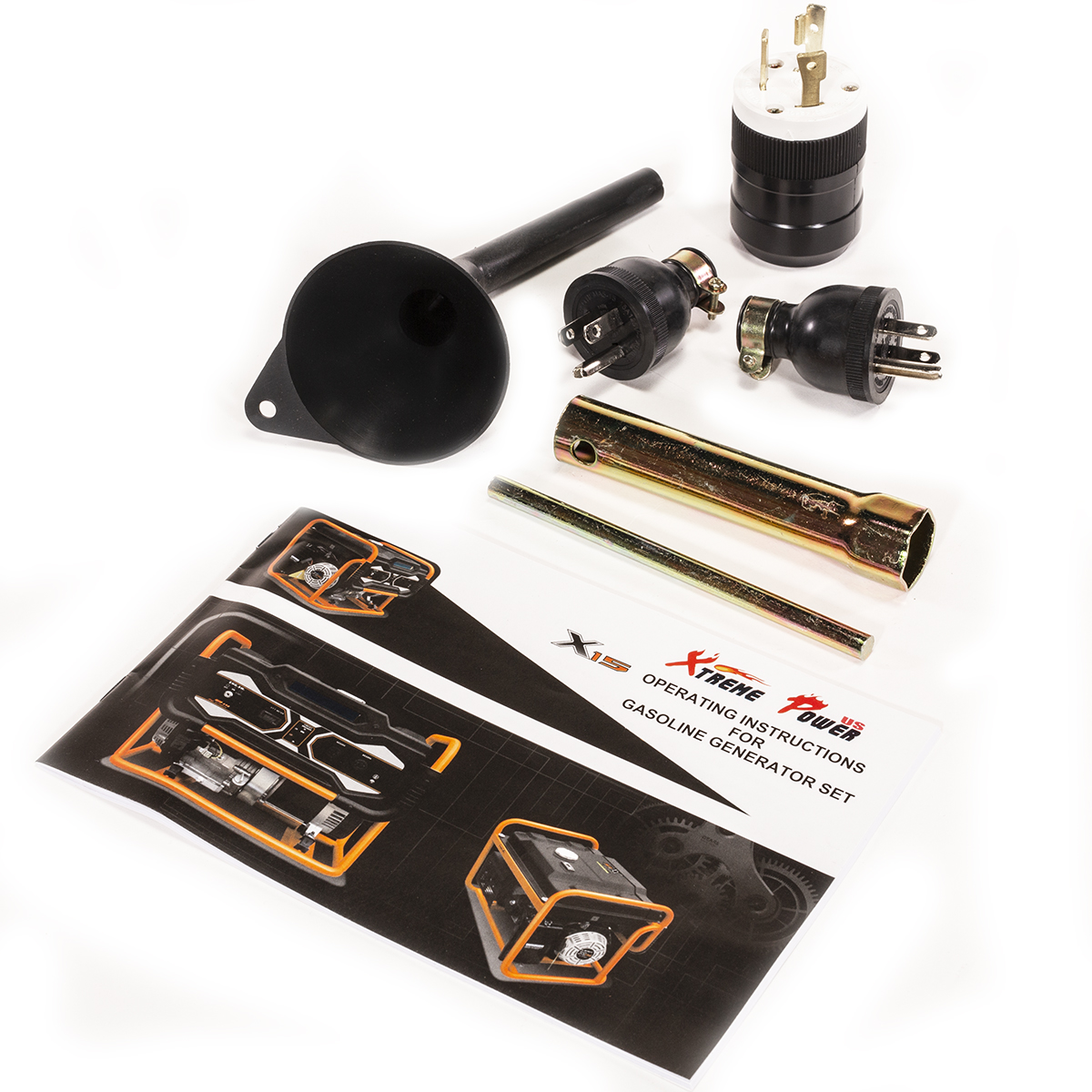 XtremepowerUS 4000-Watt Gas-Powered Generator Engine Camping 4 Cycle Gasoline Air Cooled OHV (EPA)
