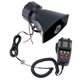 thumbnail image 1 of 100w Dc12v 120db 7 Altavoz de sirena de advertencia electrónica para coche con sonido, 1 of 5