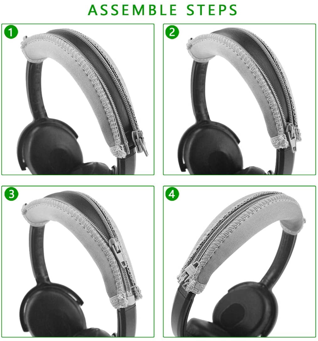 Geekria Headband Cover Replacement for Bose QC3, AE2 / AE2i / AE2w