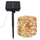 thumbnail image 2 of Decoración para fiestas al aire libre con estrellas blancas, 8 modos, luces LED solares de alambre de cobre de 30 m, 2 of 8