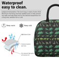 thumbnail image 3 of Womens Green Dinosaurs MultiShapes Pattern Lunch Box for Work,Insulated Lunch Bag for Women,Loncheras Para Mujer,Leakproof Adult Lunch Bag for Work,Beach,Travel,Picnic,Camping, 3 of 7