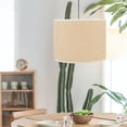 thumbnail image 4 of HEALEEP Cloth Lampshade for Home Beige Shade Ornament Multipurpose Decor Easy Install 12.5x15.7in, 4 of 8