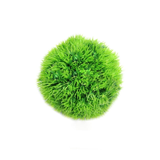 Bola De Musgo Simulada Verde Falso Vivo Realista Durable Planta De Acuario Planta Acuática Algas Decorativas Bola De Purificación De Agua Para Acuario Peces Terrario Jardín Hogar Minnieouse HA026551-01