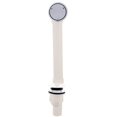 thumbnail image 1 of Westbrass D493244CHM-50 Schedule 40 PVC Tub Waste Closing Overflow in Powder Coated White, 1 of 4