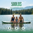 thumbnail image 3 of SOLAVERO Inflatable Stand Up Paddle Board with SUP Accessories, Anti-Slip EVA Deck, 11'×33" Blow Up Paddle Board Adults & Youth, 3 of 7