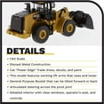 thumbnail image 4 of Diecast Masters 1:64 Caterpillar 950M Wheel Loader, Play & Collect Series Cat Trucks & Construction Equipment | 1:64 Scale Model Diecast Collectible Model 85692, 4 of 9