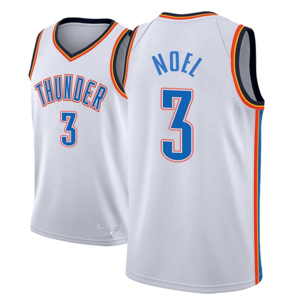 NBA_ Jersey Men Oklahoma''City''Thunder''Basketball Chris Paul Steven Adams Nerlens  Noel Jersey 