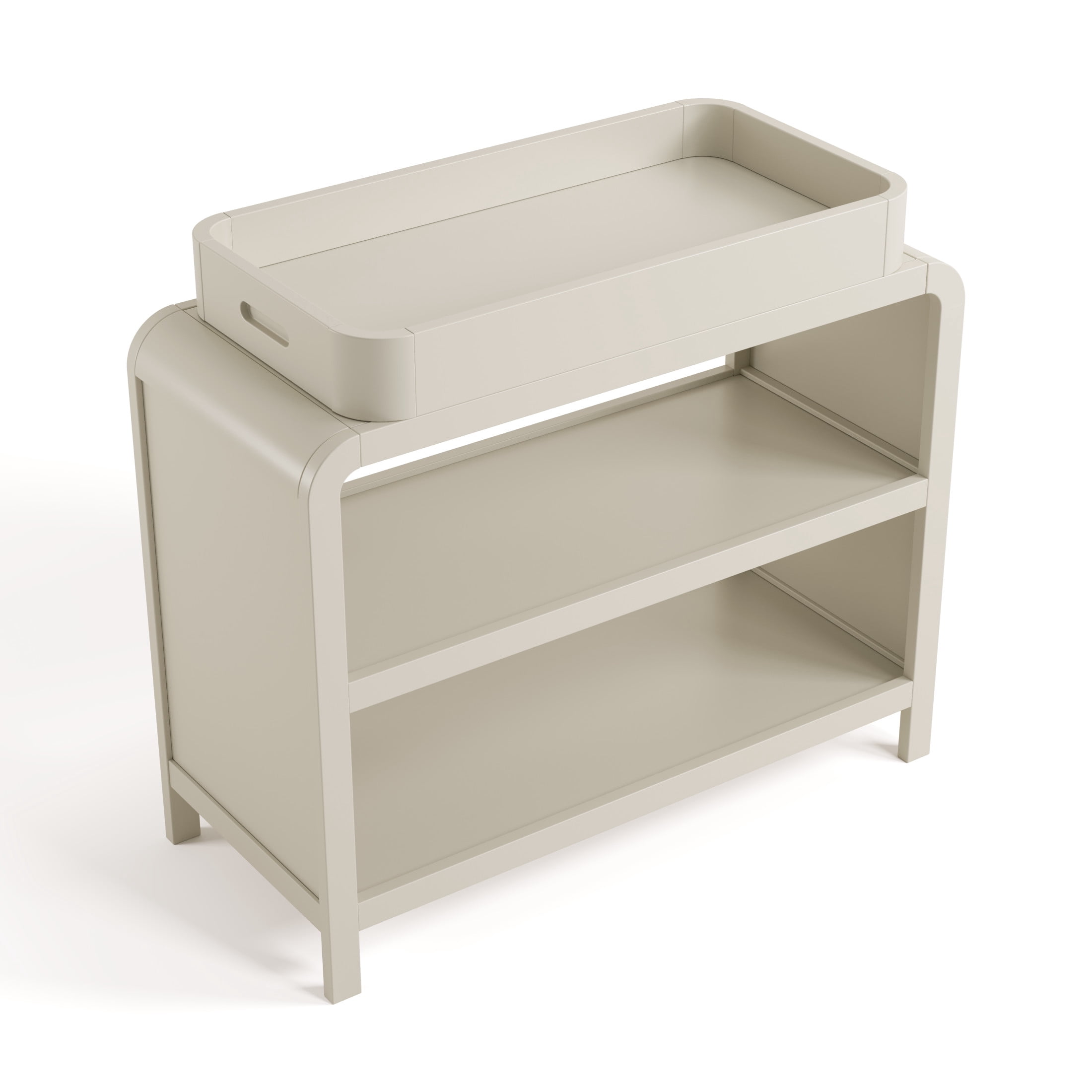 Storkcraft Santos Infant Changing Table, Frosted Oat