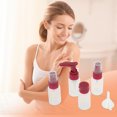 thumbnail image 3 of Unique Bargains Travel Container Set 5 PCS Rose Red, 3 of 5
