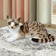 thumbnail image 6 of Kokiya Cat Toy Collectible Home Decoration Realistic Cat Doll for Teens gray 30cm, 6 of 9