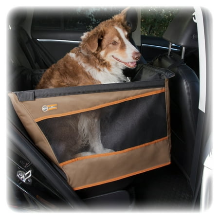 UPC: 0655199634576 | K&H Pet Products Buckle N  Go Dog Car Seat for Pets Tan Large 21 X 19 X 19 Inches